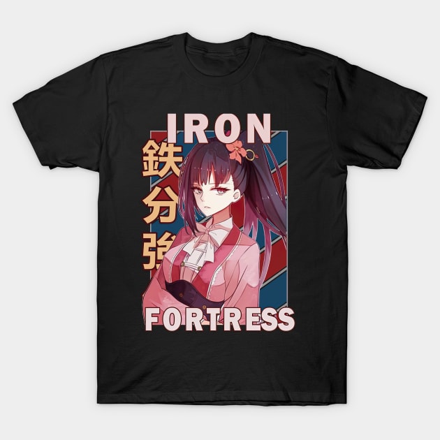 Ayame Yomogawa Of The Iron Fortress Kotetsujo No Kabaneri Retro T-Shirt by CarolIrvine